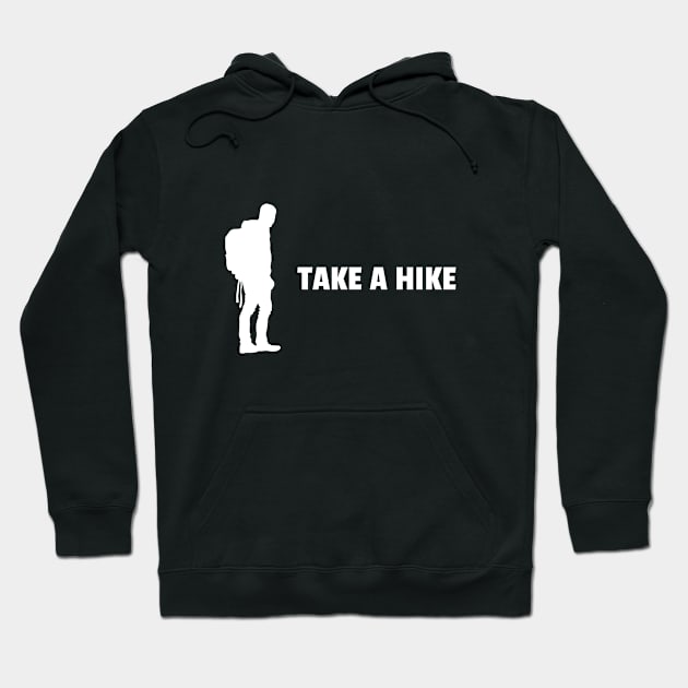 TAKE A HIKE Hiking Hoodie by Nature And Adventure